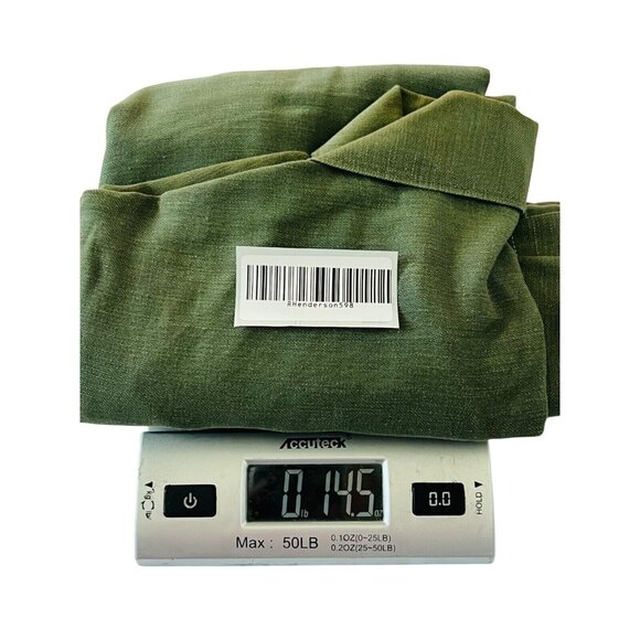 Vintage US Air Force Collins Shirt Uniform Army Green Size 15 1/2 x 35 W/ Patch - Picture 8 of 8